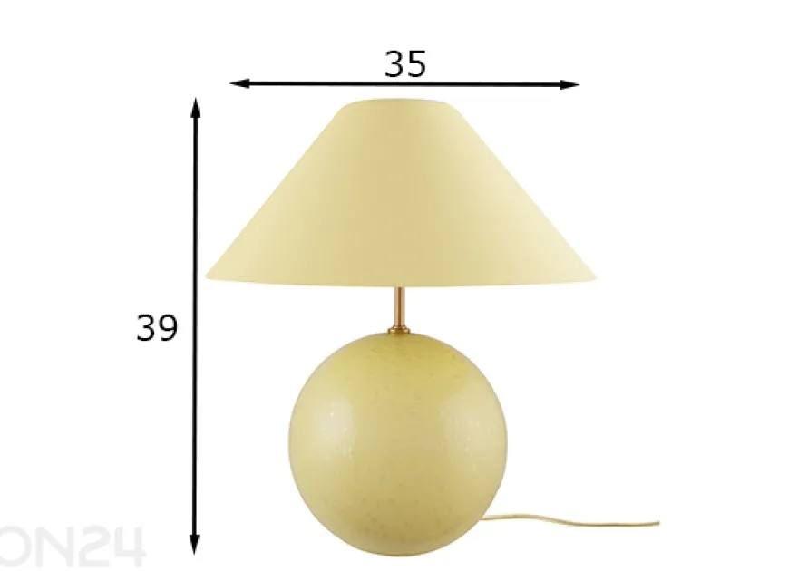 Pöytävalaisin Iris 35
