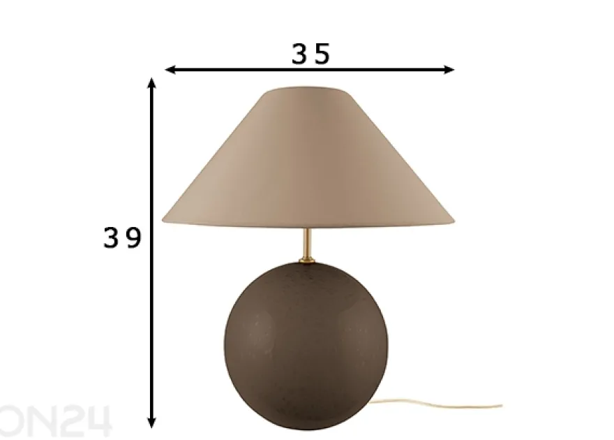 Pöytävalaisin Iris 35