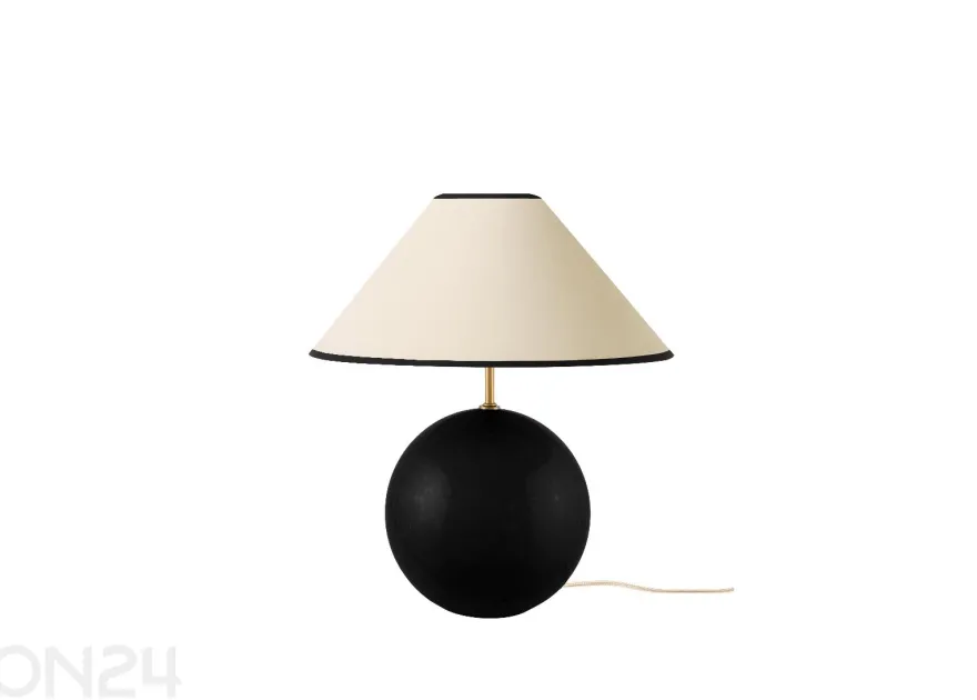 Pöytävalaisin Iris 35, musta