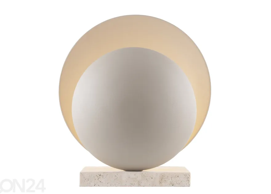 Pöytävalaisin Orbit, beige