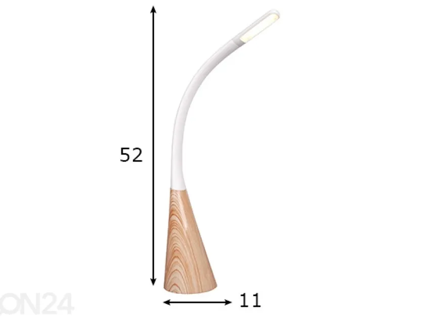 Pöytävalaisin Swan