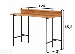 Pöytä 46x120 cm, akaasia