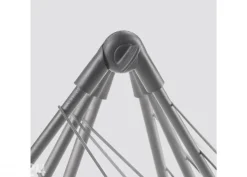 Pyykinkuivausteline kylpyammeeseen Nevis Onyx 7 m, musta