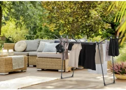 Pyykinkuivausteline Leifheit Pegasus 150 Black Diamond