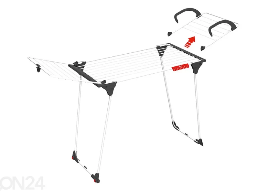Pyykinkuivausteline VILEDA PREMIUM 2in1