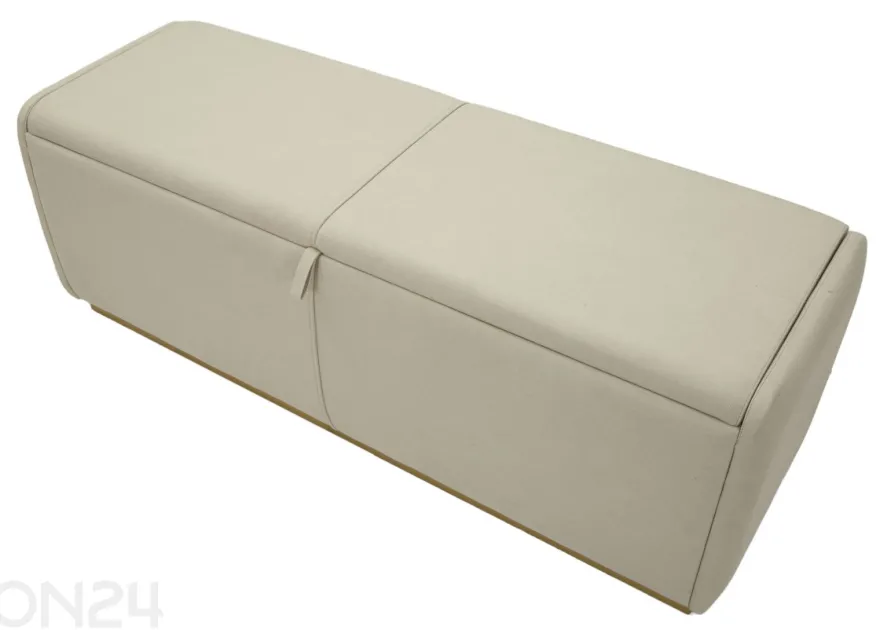 Rahi säilytystilalla 130 cm, kermanvärinen