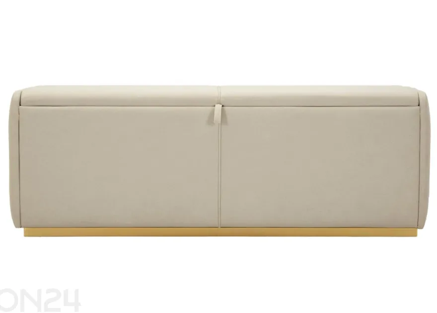 Rahi säilytystilalla 130 cm, kermanvärinen