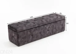 Rahi säilytystilalla Extravagancia 40x140 cm