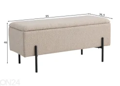 Rahi säilytystilalla Watford 95 cm