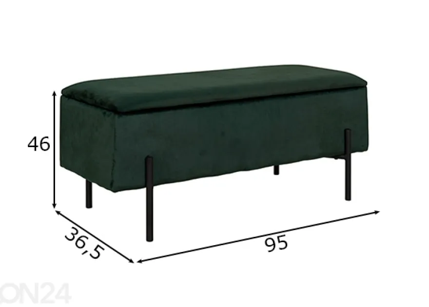 Rahi säilytystilalla Watford 95 cm
