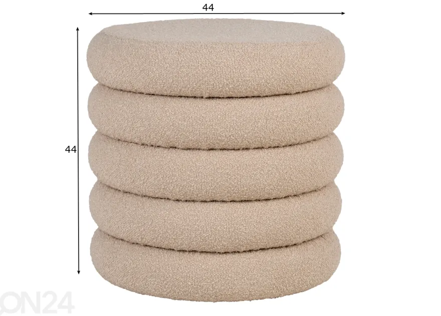 Rahit säilytystilalla Queens Ø44 cm