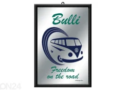 Retro mainospeili VW Bulli Freedom on the road