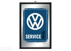 Retro mainospeili VW Service