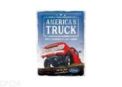 Retro metallijuliste Ford - America´s Truck F100 30x40 cm