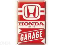 Retro metallijuliste 20x30 cm Honda AM - Garage