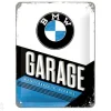 Retro metallitaulu BMW Garage 15x20 cm