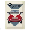 Retro metallitaulu BMW Isetta 20x30cm