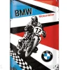 Retro metallitaulu BMW Motorräder 20x30 cm