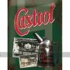 Retro metallitaulu Castrol 30x40cm
