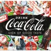 Retro metallitaulu Coca-Cola Collage 15x20 cm