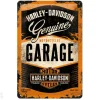 Retro metallitaulu Harley-Davidson Garage 20x30 cm