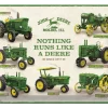 Retro metallitaulu John Deere - Nothing runs like a deere 30x40 cm