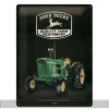 Retro metallitaulu John Deere Model 4020 30x40 cm