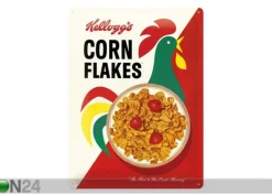 Retro metallitaulu Kellogg's Corn Flakes Cornelius 30x40 cm