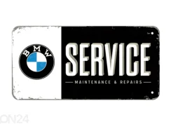 RETRO seinäkello BMW SERVICE 10x20 cm
