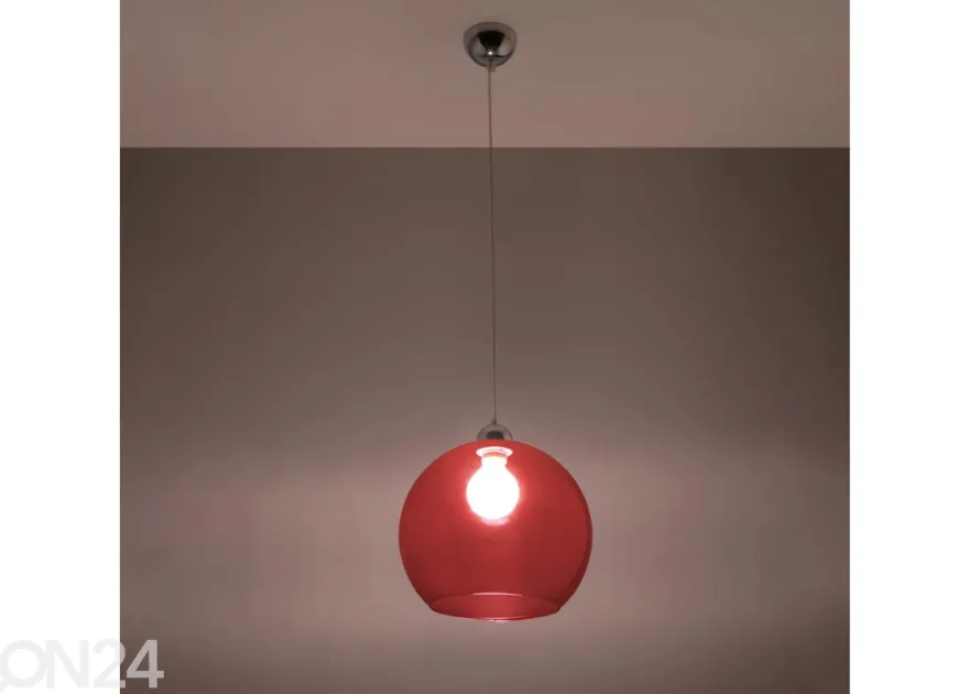 Riippuvalaisin Ball, punainen