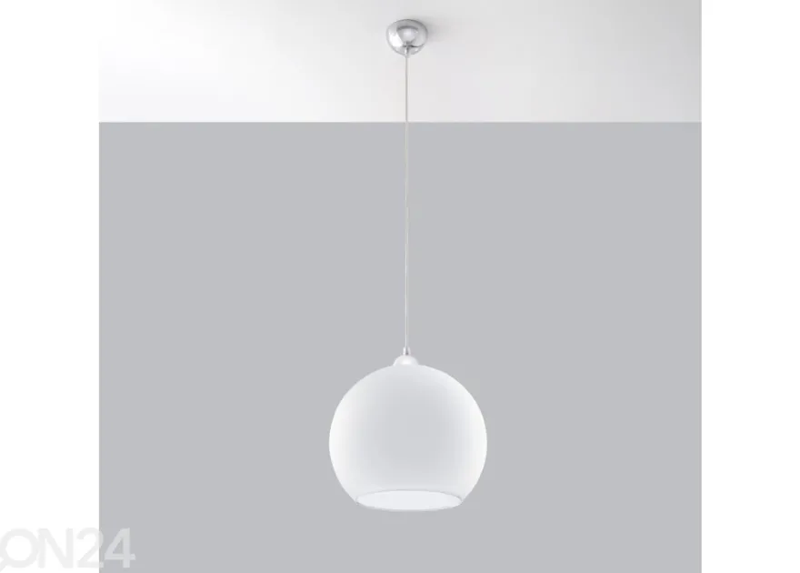 Riippuvalaisin Ball, valkoinen