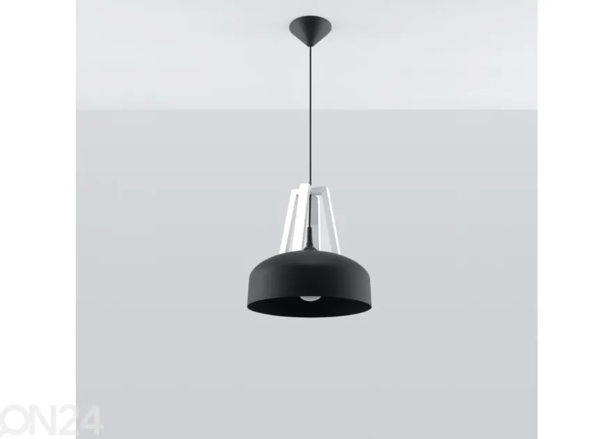 Riippuvalaisin Casco, musta / valkoinen