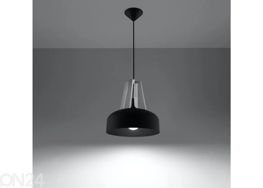Riippuvalaisin Casco, musta / valkoinen