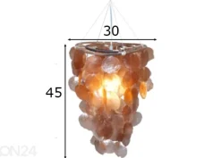 Riippuvalaisin Shell, punainen