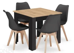 Ruokailuryhmä pöytä + 4 tuolia