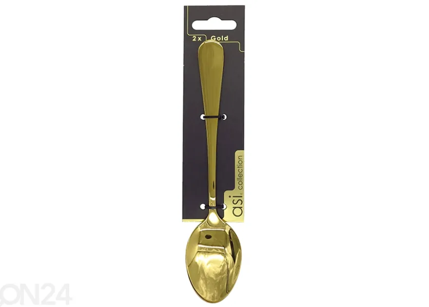 Ruokalusikka Gold 6 kpl