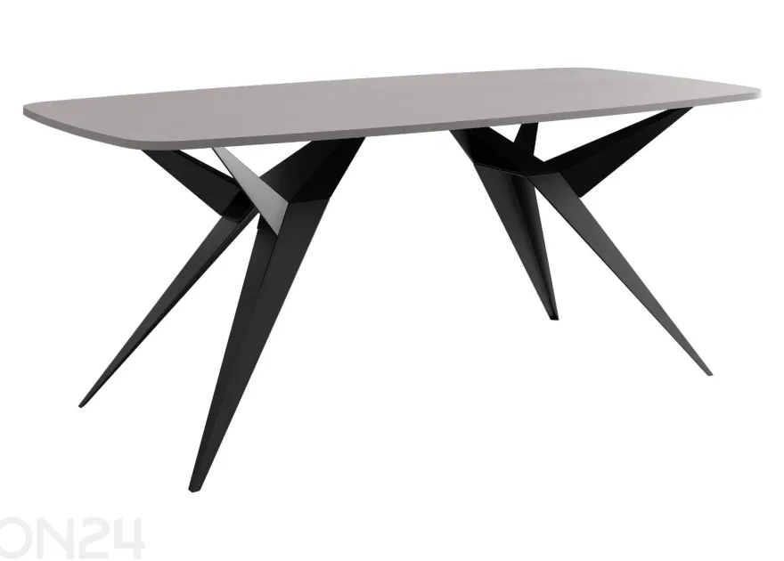 Ruokapöytä Axis 90-160/236 cm