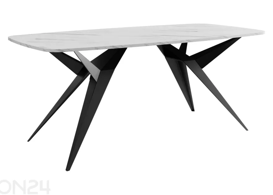 Ruokapöytä Axis 90-160/236 cm