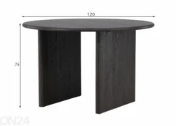 Ruokapöytä Björholmen Ø 120 cm