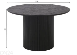 Ruokapöytä Boavista Ø 120 cm