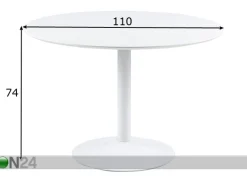 Ruokapöytä Bostosn Ø 110 cm