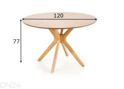 Ruokapöytä Ø 120 cm
