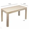 Ruokapöytä 120 cm, valkoinen