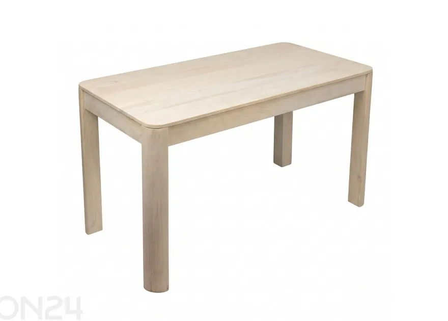 Ruokapöytä 120 cm, valkoinen