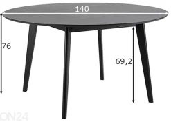 Ruokapöytä Concord Ø140 cm