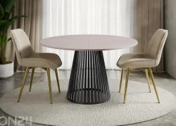 Ruokapöytä Cone 120x120-196 cm