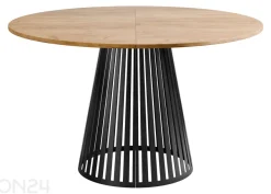 Ruokapöytä Cone 120x120-196 cm
