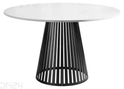 Ruokapöytä Cone 120x120-196 cm