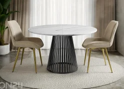 Ruokapöytä Cone 120x120-196 cm