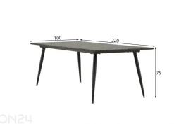 Ruokapöytä Keholmen Keholmen 220x100 cm